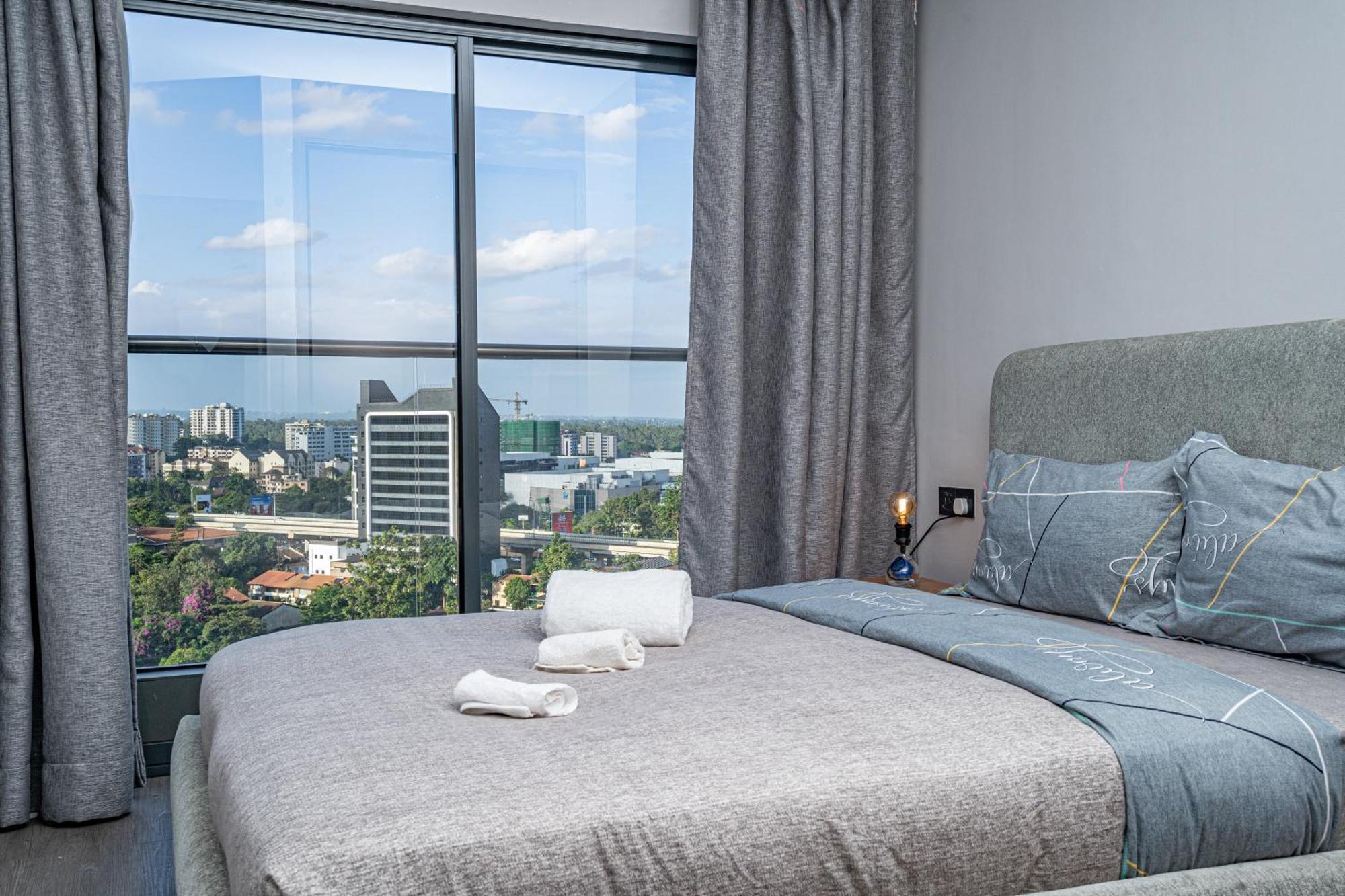 Escada Studio & 2-Bedroom, Rooftop Swimming Pool, Gym, Workspace, Wonderiss Homes Westland Living Ναϊρόμπι Εξωτερικό φωτογραφία